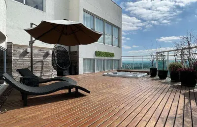 Apartamento duplex com 4 dormitórios à venda por r$ 7.500.000,00 - alphaville - barueri/sp