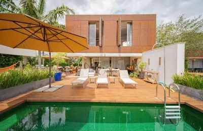 Casa com 4 dormitórios à venda, 374 m² por r$ 12.000.000 - fazenda boa vista - porto feliz/sp