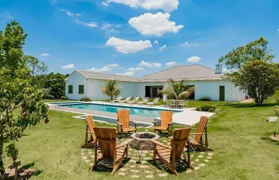Casa com 5 dormitórios à venda, 750 m² por r$ 29.000.000 - fazenda boa vista - porto feliz/sp