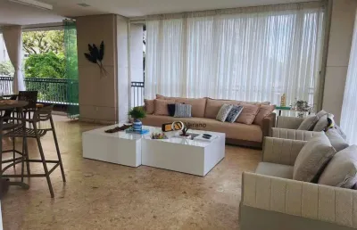 Apartamento com 4 suítes à venda, 408 m² por r$ 20.000.000 - moema - são paulo/sp