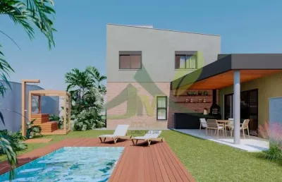 Projeto diferenciado casas em condomínio com vista das montanhas em atibaia