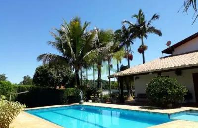 Residência exclusiva no shambala 1 com 4 dormitórios e áreas de lazer