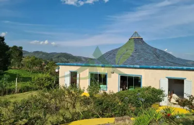 Casa sustentável no ecovila clareando -condomínio ecológico único piracaia