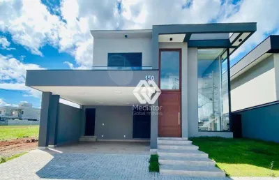 Casa com 3 dormitórios à venda, 224 m² - condomínio reserva rudá - são josé dos campos/sp