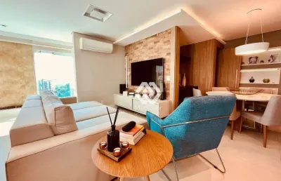 Apartamento com 2 dormitórios à venda, 98 m² por r$ 1.705.000,00 - jardim aquarius - são josé dos campos/sp