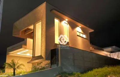 Casa com 3 dormitórios à venda, 190 m² por r$ 1.290.000 - condomínio santa mônica - caçapava/sp