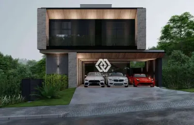 Casa com 4 dormitórios à venda, 409 m² por r$ 3.820.000 - condomínio terras alpha - são josé dos campos/sp