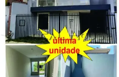 Sobrado à venda em curitiba, cidade industrial, com 2 quartos, 65m²