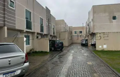 Sobrado à venda em curitiba, alto boqueirão, com 3 quartos, 70m²