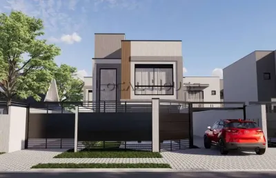 Sobrado à venda em curitiba, uberaba, com 3 quartos, 116,46m²