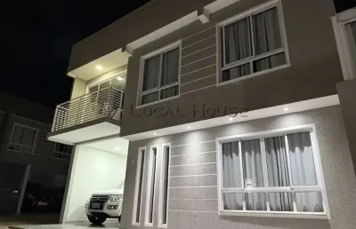 Sobrado à venda em curitiba, alto boqueirão, com 3 quartos, 180m²