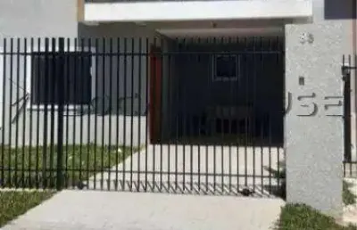 Sobrado à venda em curitiba, pinheirinho, com 3 quartos, 156m²