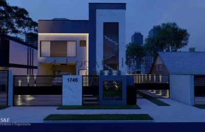 Sobrado no novo mundo em construção – entrega em 60 dias