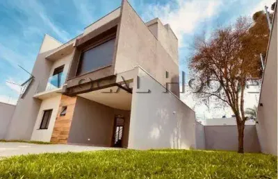 Sobrado à venda em curitiba, uberaba, com 3 quartos, 145m²