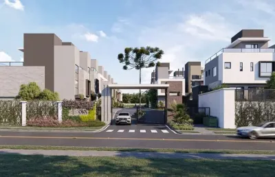 Casa de condomínio à venda em curitiba, bacacheri, com 3 quartos, 247,03m²