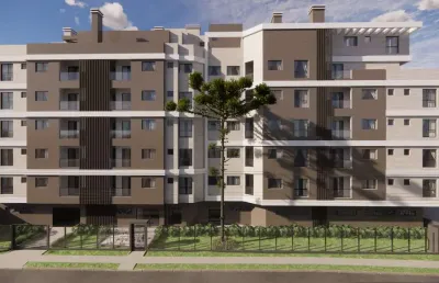 Apartamento à venda em curitiba, campo comprido, com 2 quartos, 61,86m²