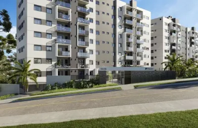 Apartamento à venda em curitiba, campo comprido, com 3 quartos, 66,91m²