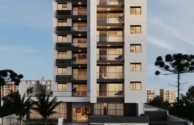 Apartamento à venda em curitiba, capão raso, com 2 quartos, 48m²