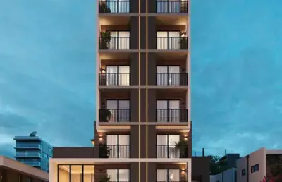 Apartamento garden à venda em curitiba, cristo rei, com 1 quarto, 46,77m²