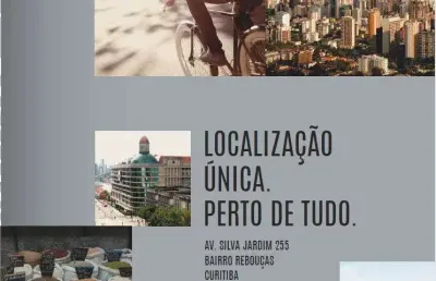Apartamento com 2 quartos à venda na avenida silva jardim, rebouças, curitiba, 45 m2 por r$ 585.000