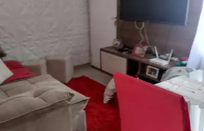 Apartamento mobiliado para venda em guarulhos, água chata, 2 dormitórios, 1 banheiro, 1 vaga