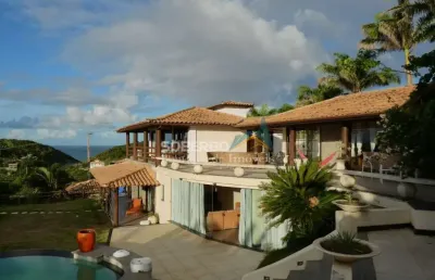 Mansão com 700m2, 6 quartos (3 suítes) piscina, 2.200m2 terreno, praia brava, armação dos búzios, rj