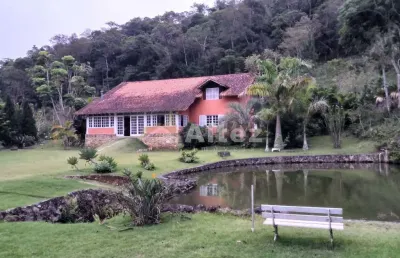 Sítio 123.000m2, 4 quartos, lagos, cachoeira, piscina, sauna, córrego das pedras, teresópolis, rj