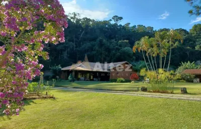 Chácara com 9000 m2, casas c/ 4 quartos, piscina, futebol, fazenda boa fé, teresópolis, rj