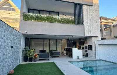 Casa contemporânea de alto padrão para locação – riviera del sol | barra da tijuca