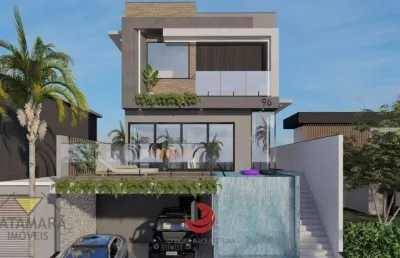Casa com 3 dormitórios à venda, 228 m² por r$ 2.300.000,00 - fazenda rodeio - mogi das cruzes/sp
