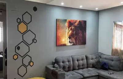 Apartamento com 1 dormitório à venda, 50 m² por r$ 300.000,00 - vilamar - praia grande/sp