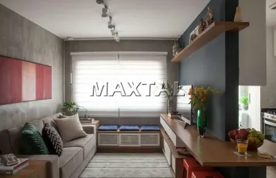 Apartamento de 37m², 1 dormitório, 1 sala, 1 banheiro, 1 vaga na consolação.