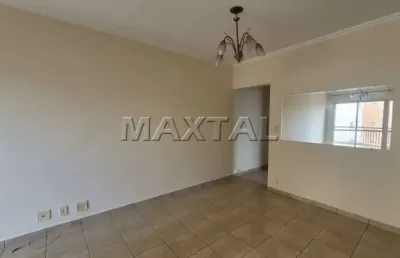 Apartamento de 56 m², com 2 dormitórios, 1 banheiro , 1 sala, cozinha e 1 vaga.