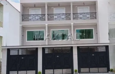 Sobrado à venda no tucuruvi, de 122m², 3 dormitórios e área com churrasqueira.