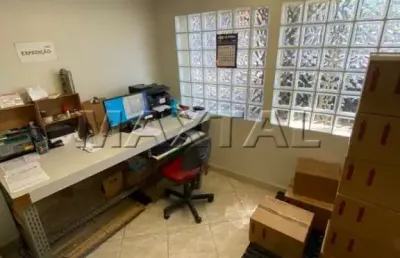 Sobrado comercial 80m² com recepção, 4 salas e 2 banheiros em santana