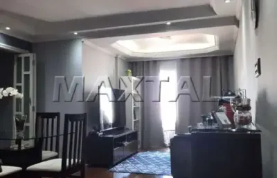 Apartamento 97m² à venda na vila aurora, 3 dormitórios, 2 vagas, portaria 24 horas