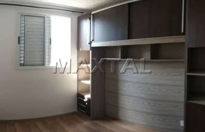 Apartamento 2 dormitórios, 1 sala, 1 banheiro, 1 vaga de garagem, 43m² no jardim guairaca venda