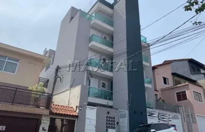 Apartamento novo à venda, de 44m², com 2 dormitórios e sacada, no jardim são paulo,