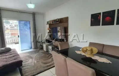 Sobrado com 3 dormitórios, 1 suíte, 3 banheiros, 1 sala e 2 vagas - vila isolina mazzei