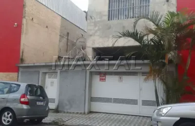 Terreno com 240 m² à venda, na casa verde, próximo a braz leme com salão e 3 casas.