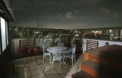 Cobertura duplex na água fria  com 320 m2 , 3 dormitórios , 1 suite , 2 vagas de garagem