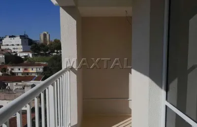 Apartamento à venda novo 2 dormitórios, varanda grill, 1 vaga, no mandaqui. com 42m².