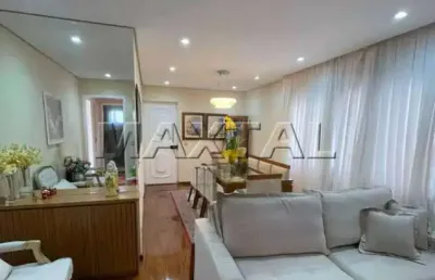 Apartamento à venda de 110m², com 3 dormitórios e 2 vagas. 110m² e lazer completo.