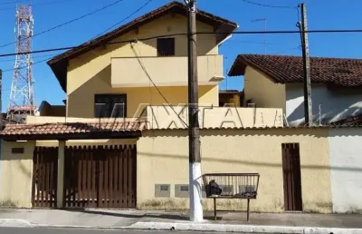 Sobrado à venda em condominio fechado na praia grande - residencial barcelar.