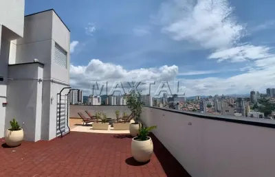 Apartamento 37,42m² à venda na vila pauliceia, com 2 dormitórios, sala com varanda