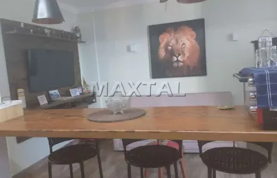 Apartamento à venda com vista para o mar, de 48m² e 1 dormitório, em são vicente.