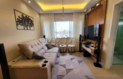 Apartamento à venda no mandaqui, com 2 dormitórios, sala, cozinha  e 1 vaga.