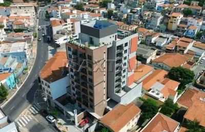 Apartamento lançamento à venda de 39,35m² com 1 dormitório e 1 vaga, no jardim são paulo.