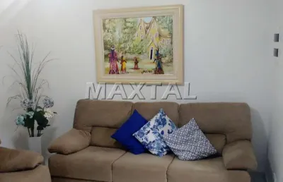 Sobrado com dois dormitórios,1 suíte, 1 sala ,cozinha, com 80 metros,em santana