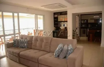 Apartamento de 190m² com  4 dormitórios, 3 suítes, 5 banheiros e 3 vagas, em santana